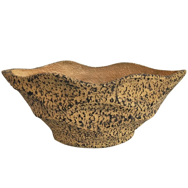 2023 Wholesale Factory Supply Natural Stone Flowerpot Mini Bonsai Pot For Bonsai Planting