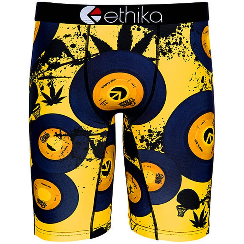 Мужские летние трусы-боксеры Ethika с принтом чернил BETTER TIMES, нижнее белье из полиэстера с принтом граффити Ethika, 2021