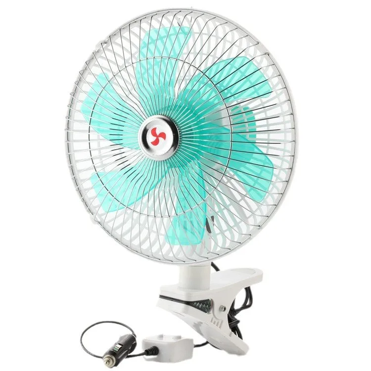 Портативный автомобильный мини-вентилятор 24 В охлаждающий воздушный вентилятор для грузовика внедорожника RV транспортных средств 12 вольт dc