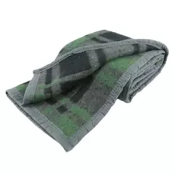 Разноцветное дорожное одеяло из 100% полиэстера с мягкой полосой