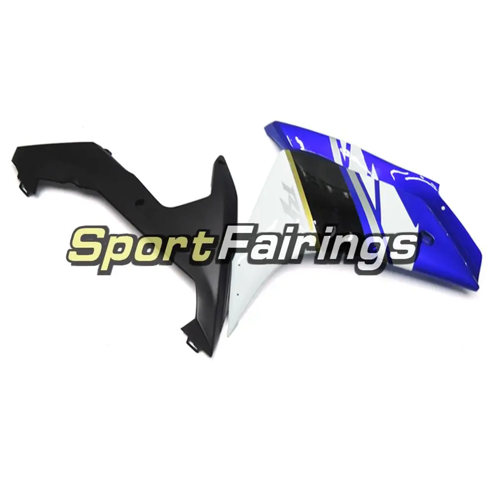 Sportbike Fairings Gloss Blue White with Black Lowers Bodywork Kit for Yamaha YZF1000 R1 2007 2008 R1 07 08 ABS Injection COVERS
