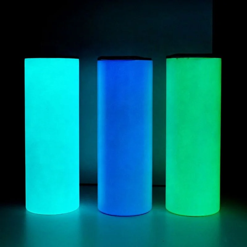 USA Warehouse 30Oz Mug Stainless Steel Double Wall Green Blue Luminous Paint Blanks Sublimation Glow In The Dark Tumbler