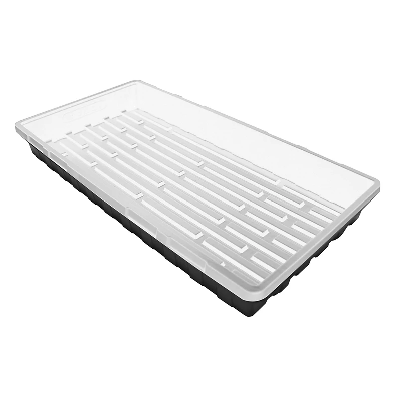 OEM Microgreens Growing Tray ABS ebb and flow tray black flood tray