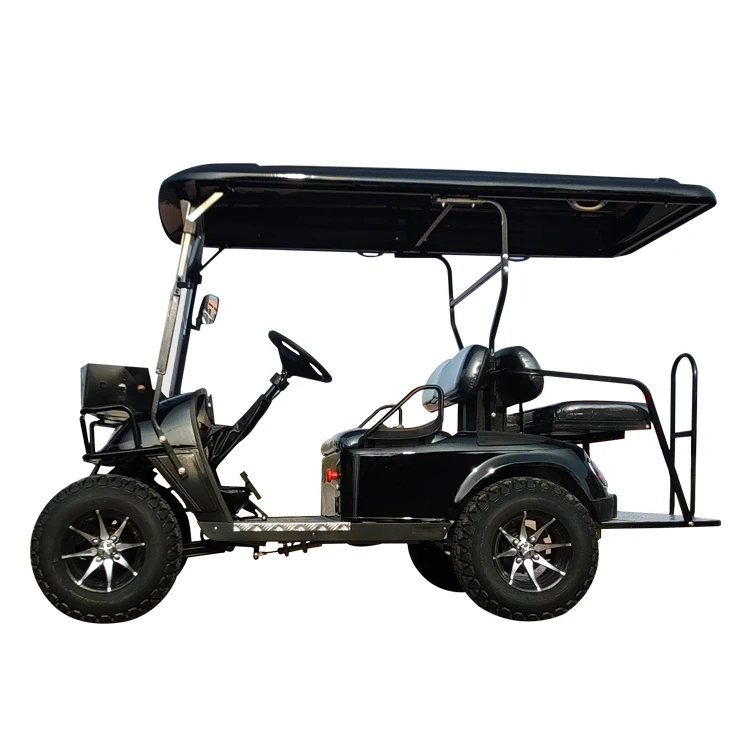 4 Passengers Electric Cart Golf Buggy for Airport Use with Curtis 1232ser controller