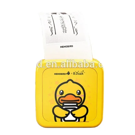 JEPOD B.DUCK Memobird Go/G3/GT1 wireless mini  printer Pocket Thermal printer photo printer B.DUCK