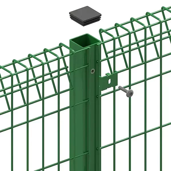 2024 современный дизайн, проволочная сетка из низкоуглеродистой стали для безопасности сада, водонепроницаемые ворота с железной рамой