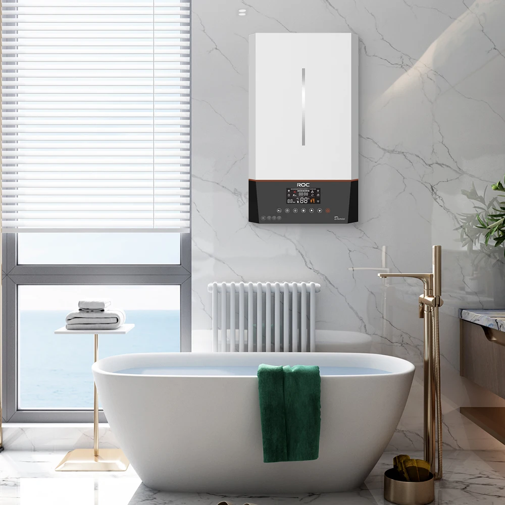 Natural Gas Instant Hot Water Heater 18  KW 24 KW 27 KW combi Room Heating Wall Hung Gas Boiler