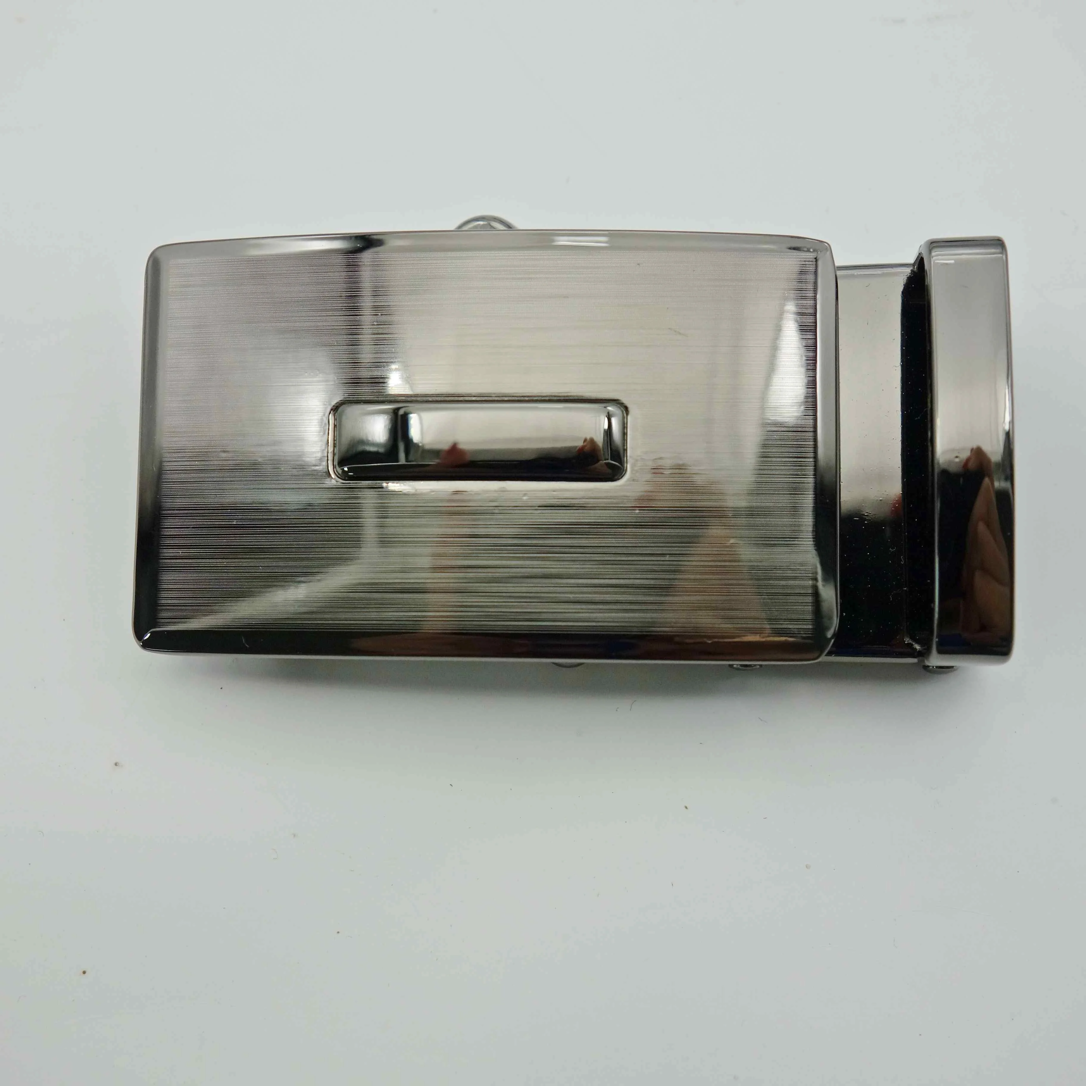 New mens hot -selling automatic belt buckle 35mm no need teeth belt buckle Customized laser logo