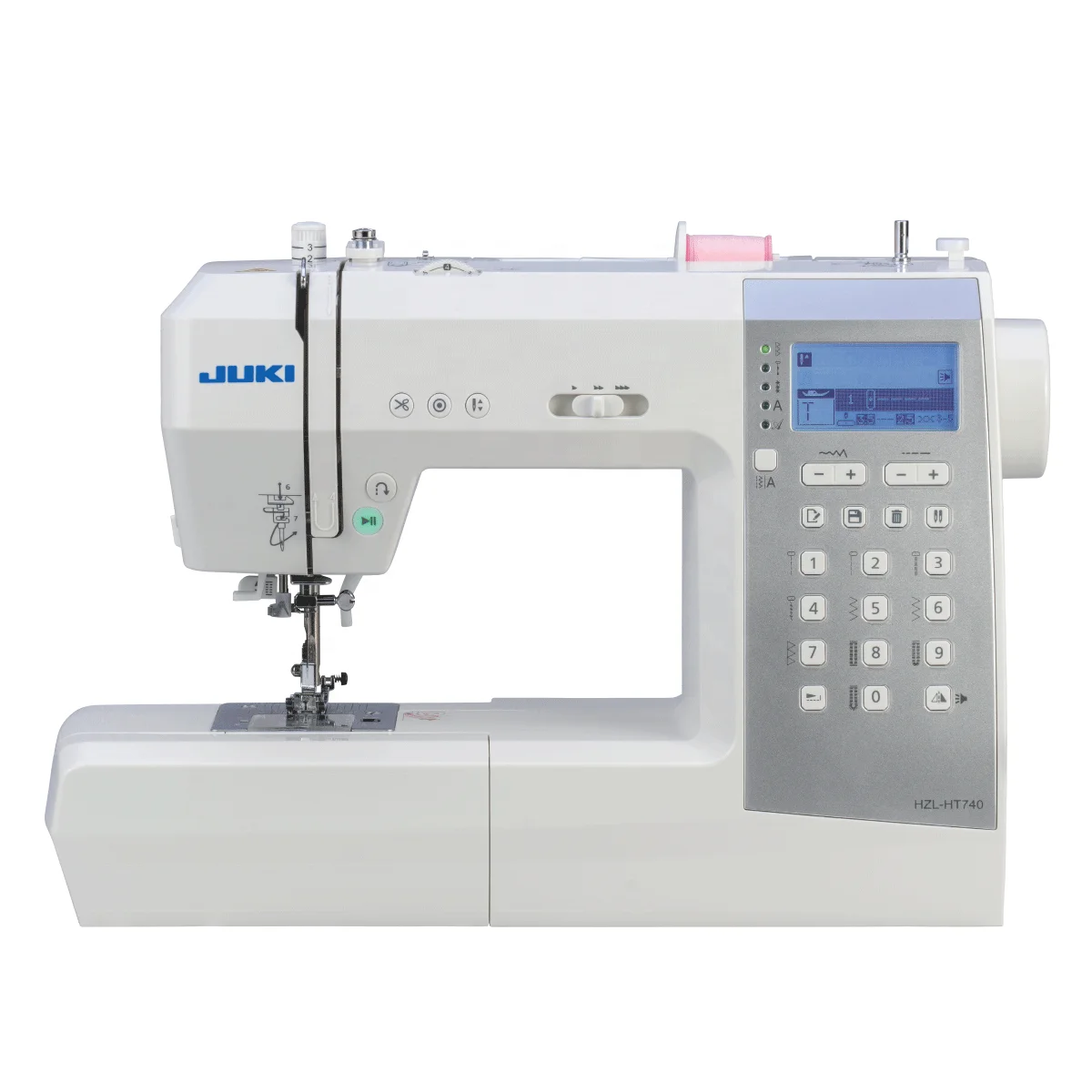 JUKI HZL-HT740   cute cheap Hot Sale household safe china sewing machine for sale