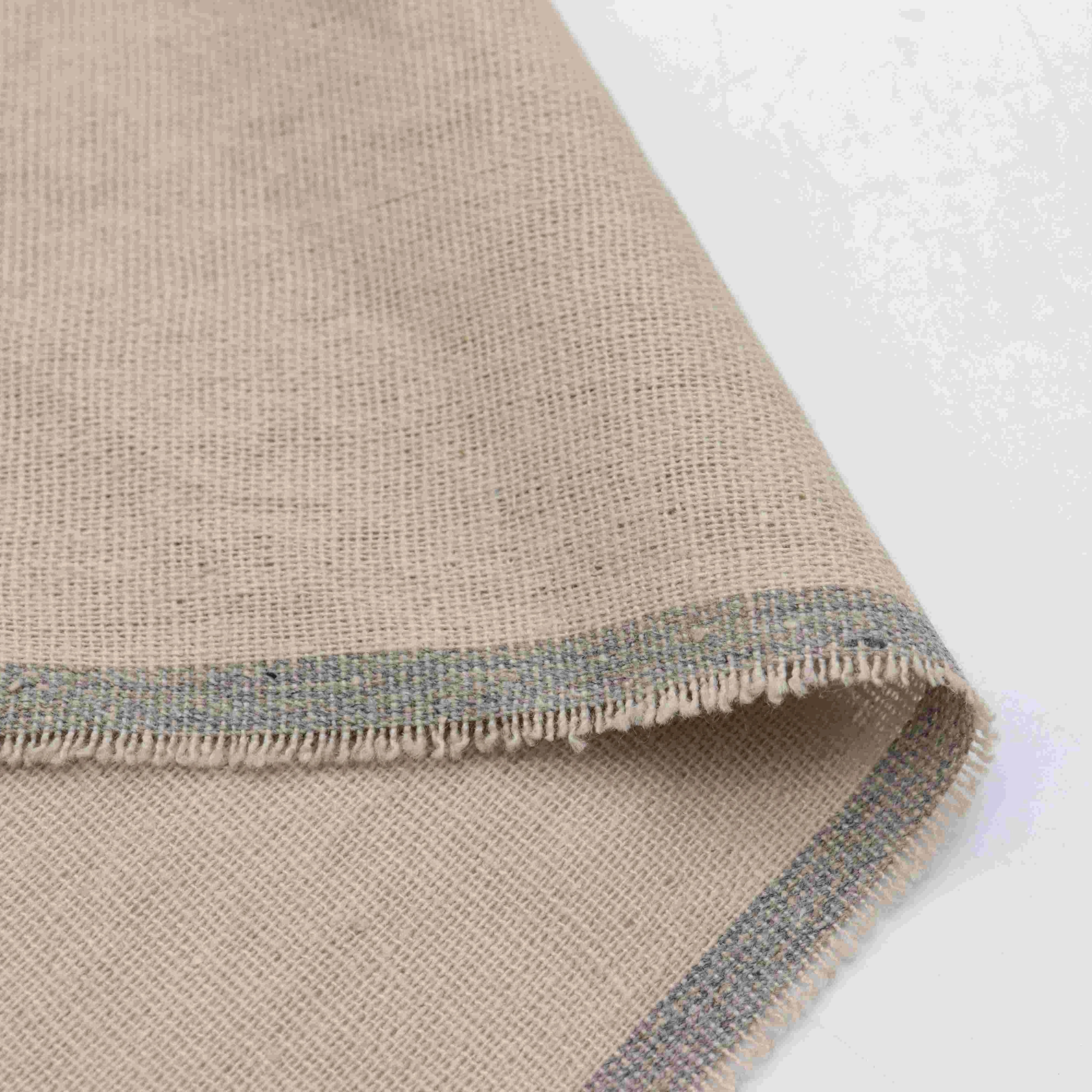 Factory directly high quality woven 10s linen cotton plain polyester cotton fabric for dresses