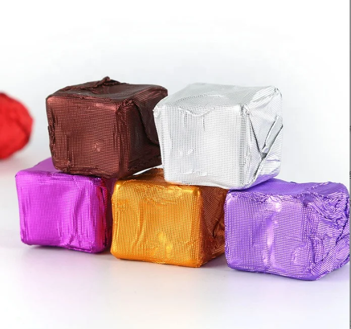 8011 Aluminum Foil  Wrapper Colorful Candy Tea Chocolate Aluminium Wrapping Foil Tin Foil Wrapping Paper in Sheets or Rolls