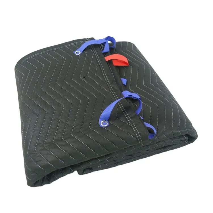 Wholesale Furniture Protect Moving Blanket Accept Customized Logo felt luxury felt pad moving blankets