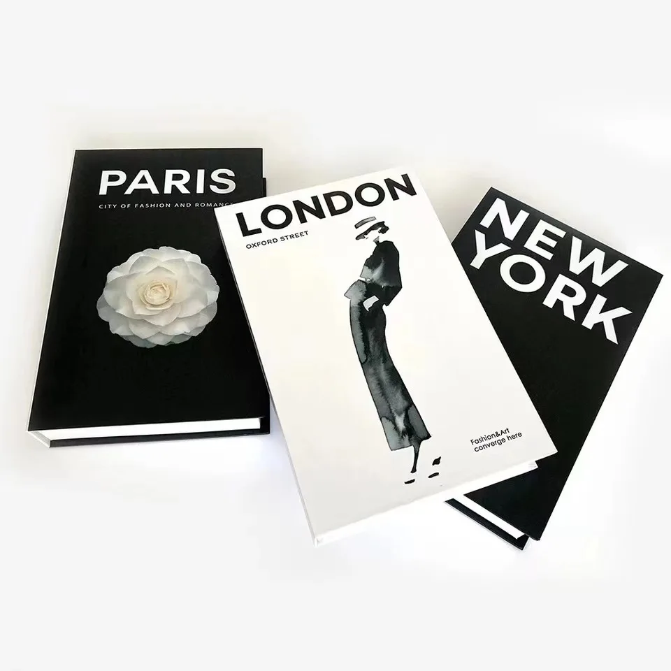Дизайнерские декоративные книги для дома журнальный столик книжная полка Декор поддельные искусственные украшения коробка хранения
