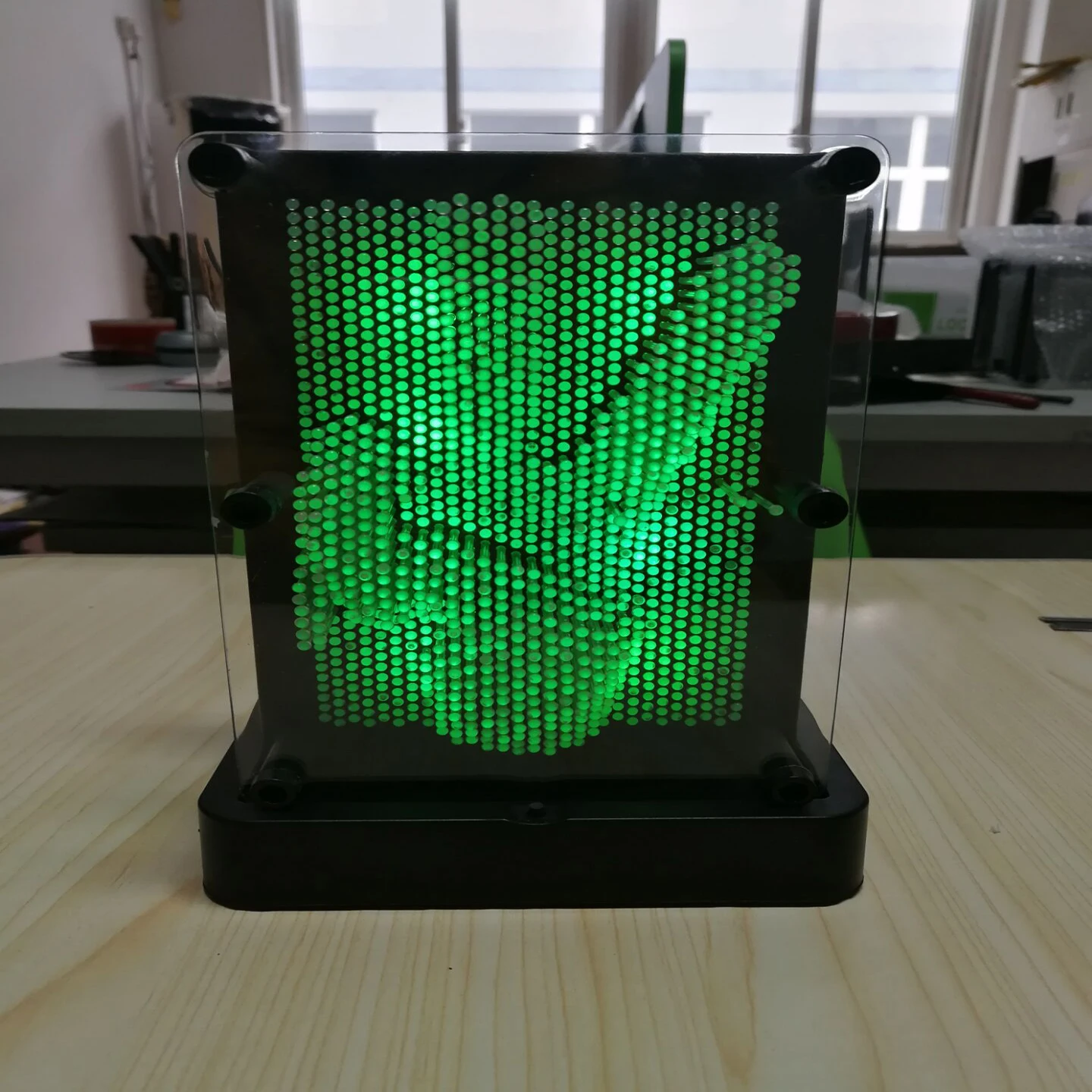 Custom fingerprint board game 3d pin art sculpture kids adults classic 3d pin art toy