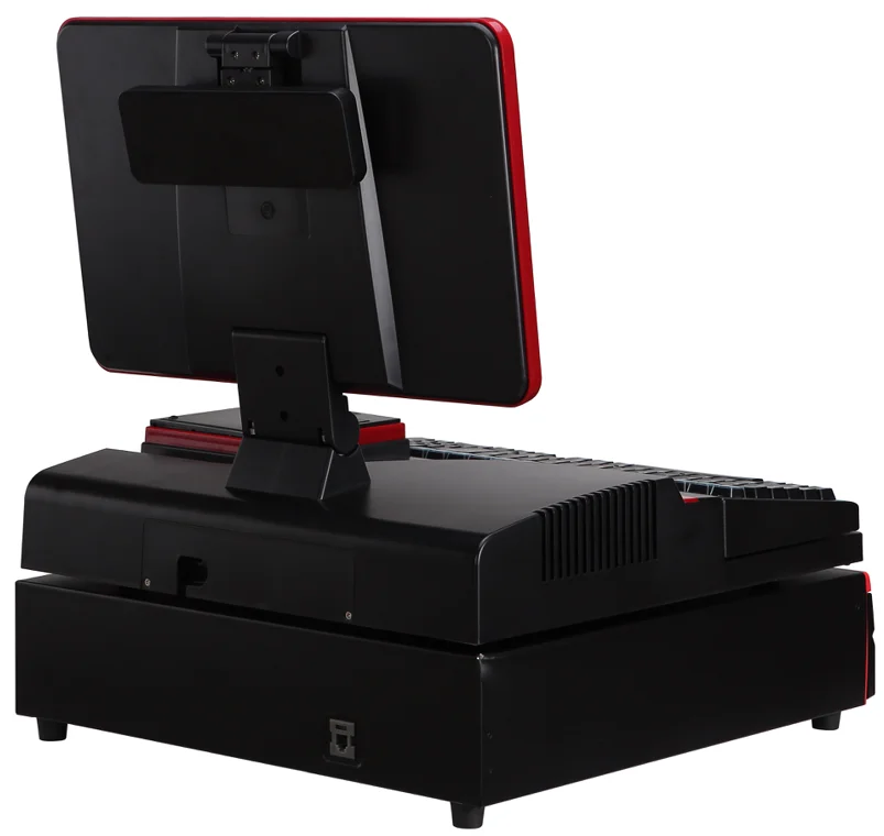 14inches Desktop POS Computer Cash Register Touch Screen All in One POS System Terminal Machine For Grocery Store