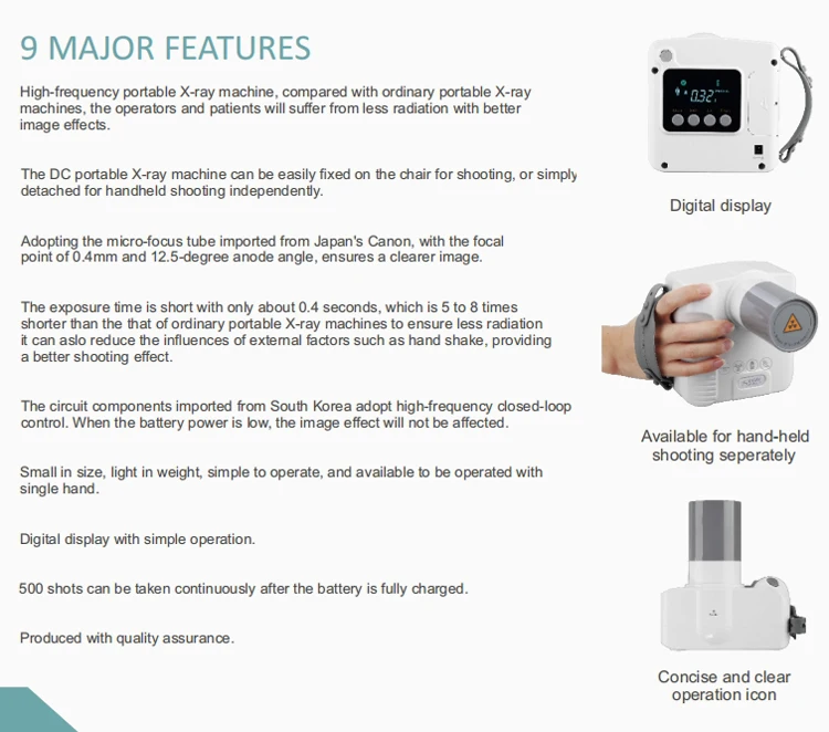 Oem Custom X-Ray Machine Prices Digital X Ray Machine Digital X Ray Device