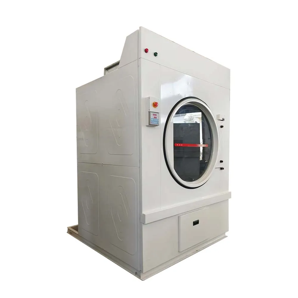 Industrial 100kg Professional Hotel Electric Steam Gas Heating Clothes Tumble Dryer Machine