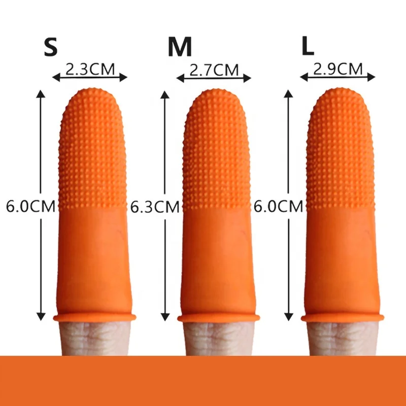 ARLANY Hair Extension Tool Heat-Resistance Finger Protection Cover Cots Rubber Finger Protectors for Pre Bonded Hair Extensions