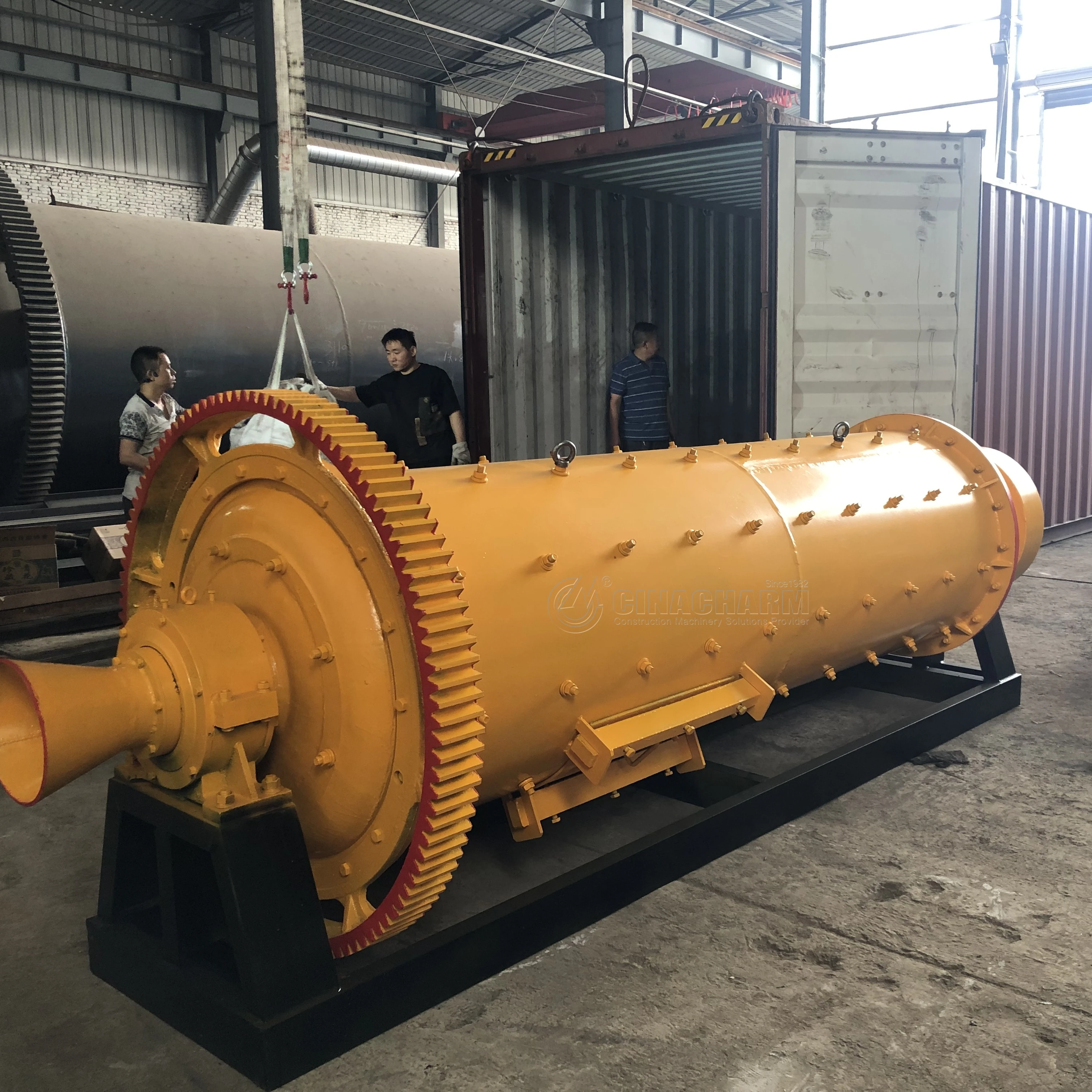 900x1800 900x3000 1500x3000 Ball Mill gold ore grinding ball milling machine best quality in Sudan