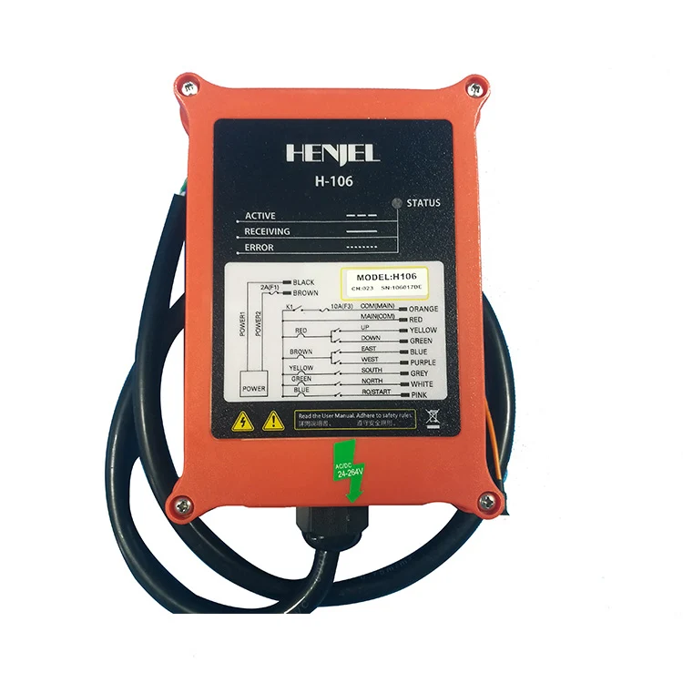 Industrial Wireless Crane Remote Control - Advanced Bridge/Overhead Crane Radio Controller