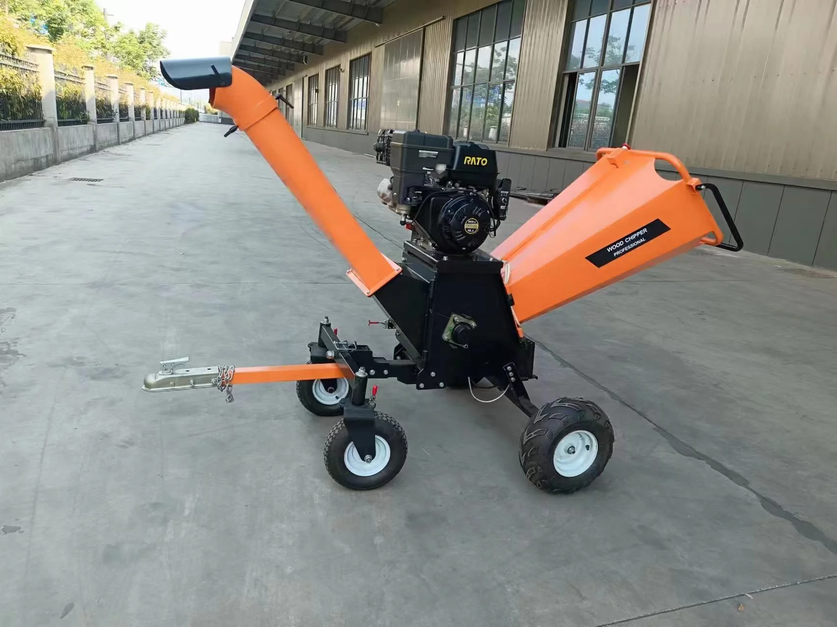 19.5HP High Power Wood Chipper Shredder Wood Chipper Machine Tree Chipper Branch Chipper Industrial Wood Chipper Wood Crusher