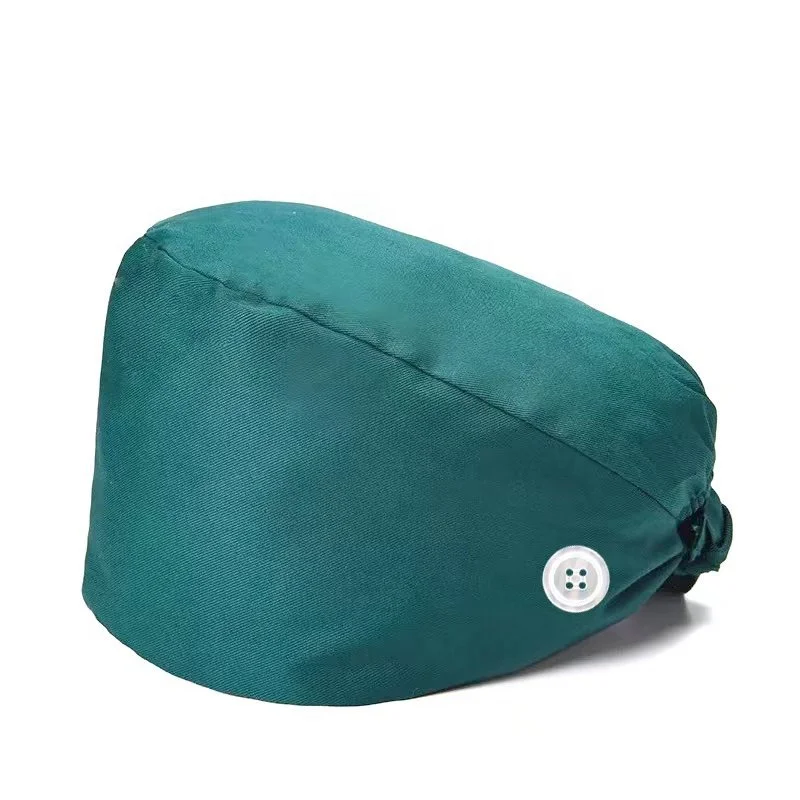 Vadulyer Laboratory Practical Nurse Scrubs Cap Women Men Nursing Scrubs Beauty Hats Caps Printing Hat Adjustable