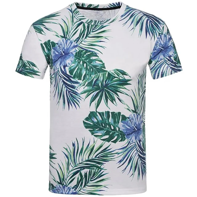 Saidian Wholesale High Quality Fashion Design Beach T Shirts For Men Beach Wear With Your Logo