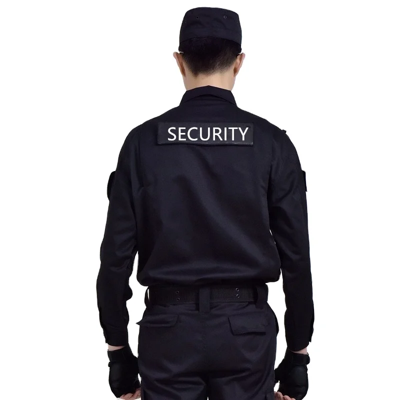 
long sleeve best security guard suit uniform 