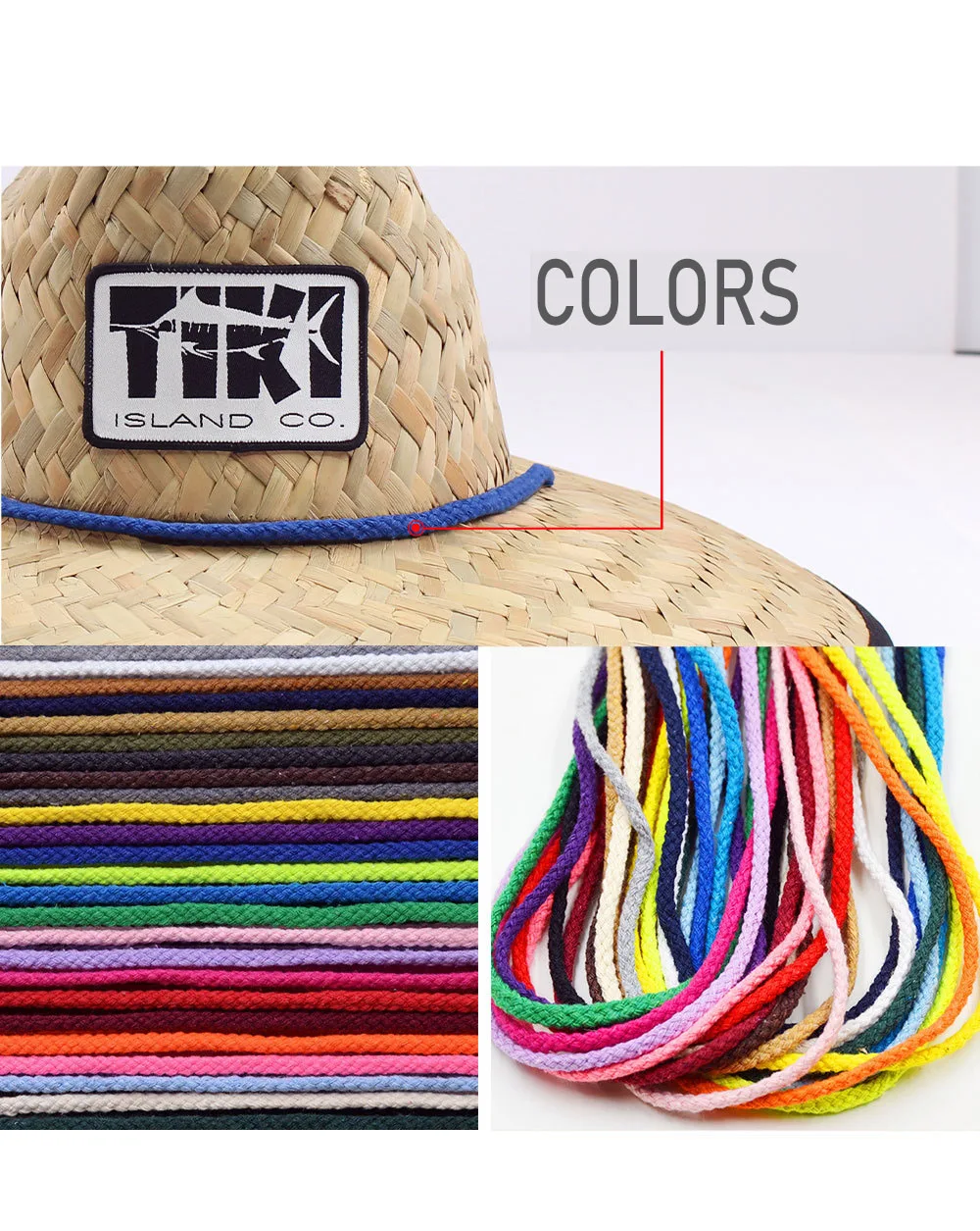 Classical Drinking Camouflage Linen Cowgirl Australian Leopard Raffia Cowboy Big Flat Top Straw Hat Printed Lifeguard Hat
