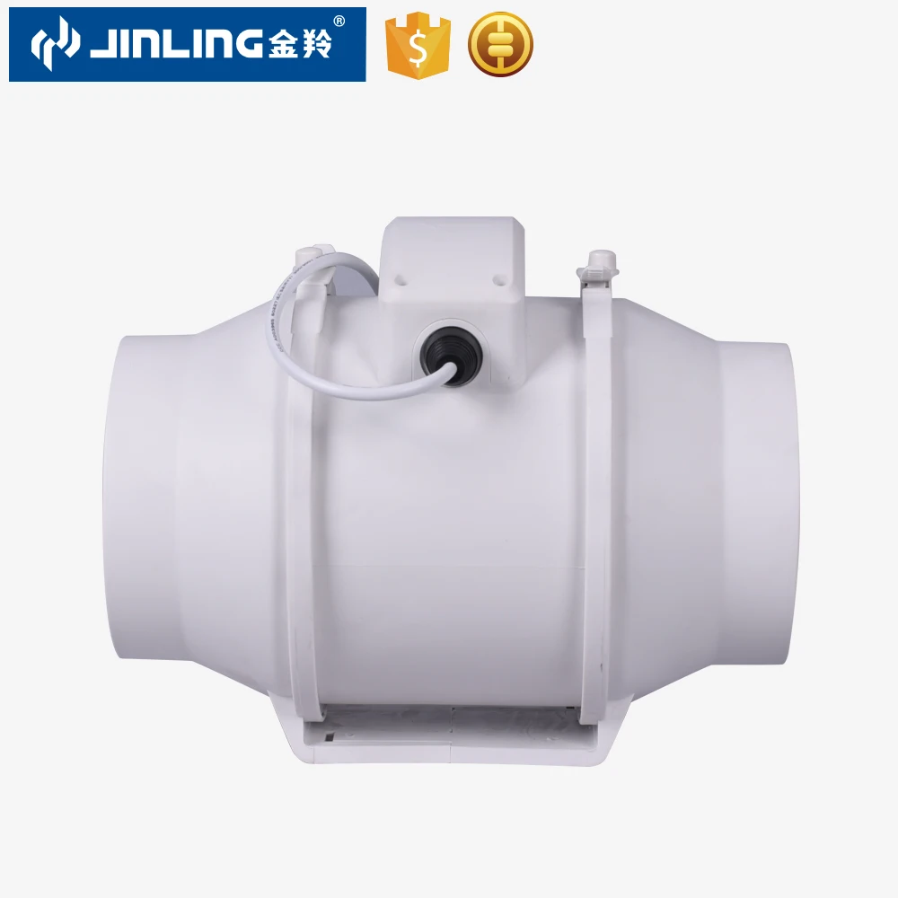 Silent Ventilation inline duct fan industrial Smoke Suction 100mm Inline Duct AC Fan