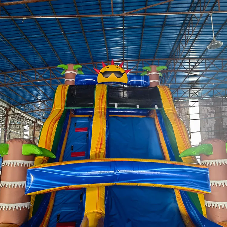 Hot Sale Used Water Kids Swimming With Giant Inflatable Pool Slide For Adult