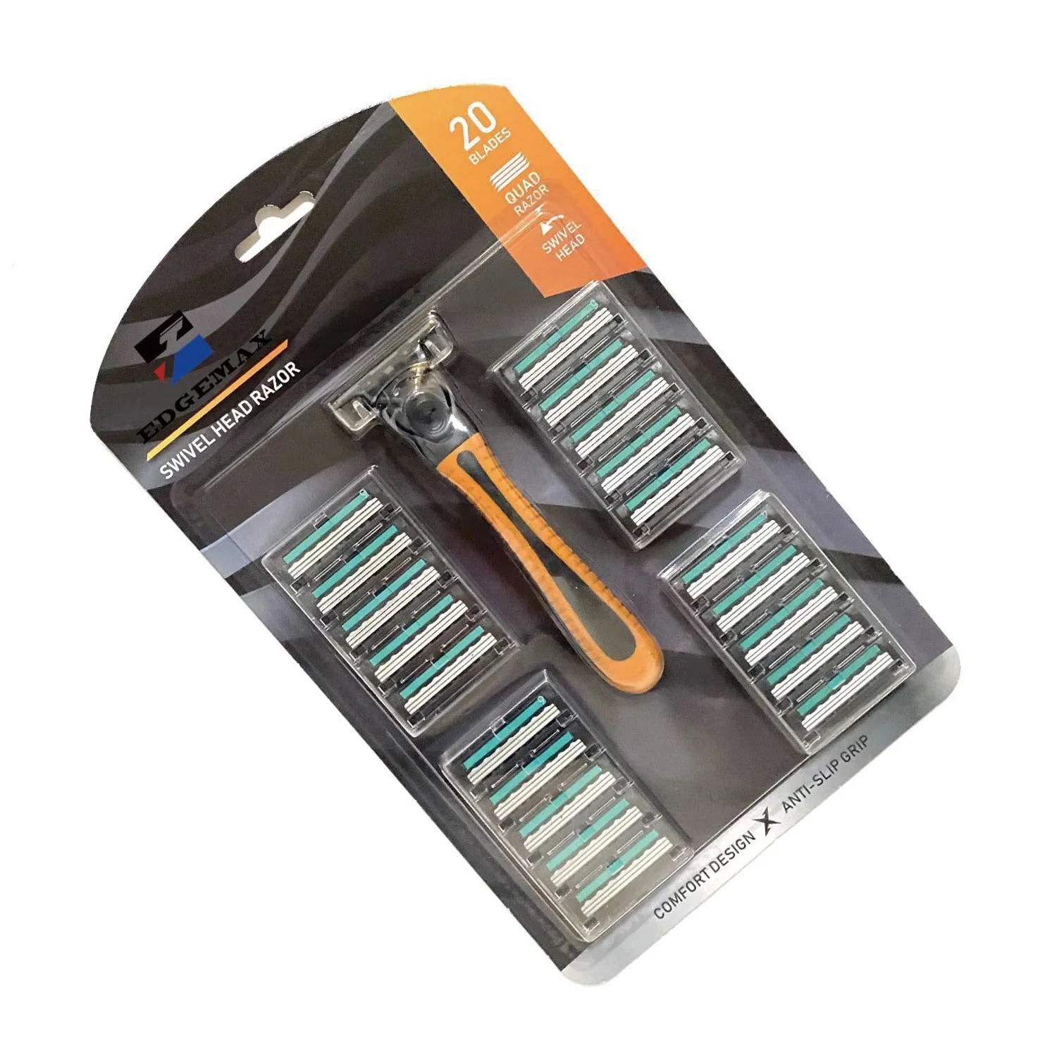 Rasoir a 3 lames avec cartouche remplacable, rasoir remplacable a 3 lames