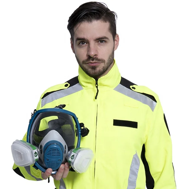 Industrial Full Face Soft Rubber Gas Mask And Anti-toxic Mask