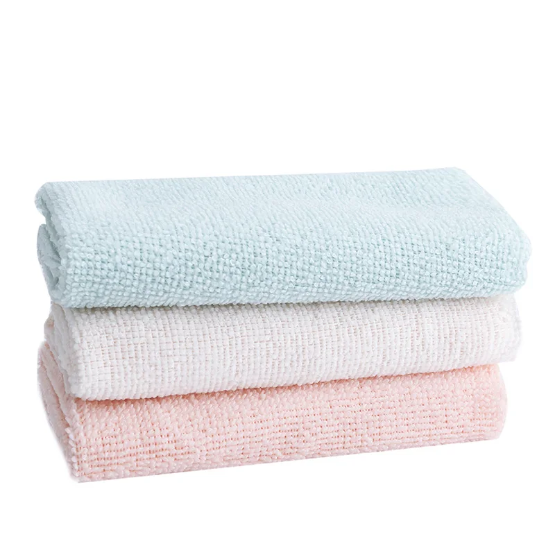Factory wholesale Microfiber cloths Microfiber drying towels all-purpose kitchen cloths Dish Towels  100% Polyester 30*30cm