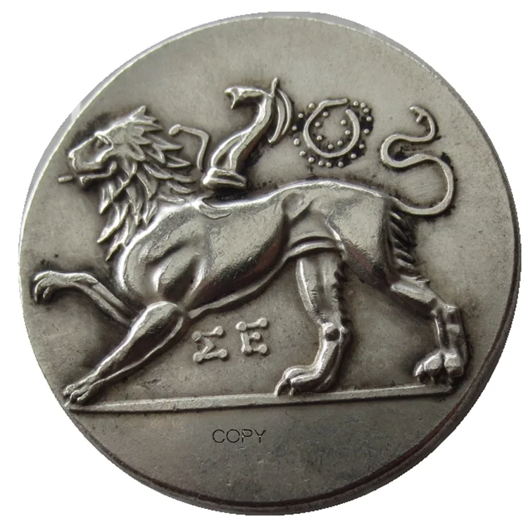 G(29) Reproduction Chimera Dove Silver Greek Coin 400BC Silver Plated Coins