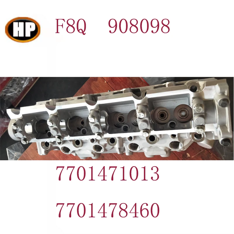HP F8Q 908098 CYLINDER HEAD 8 Valves for Renault/Opel 1.9 D/TD OE Number 7701471013 7701478460 7711134641 7711497299