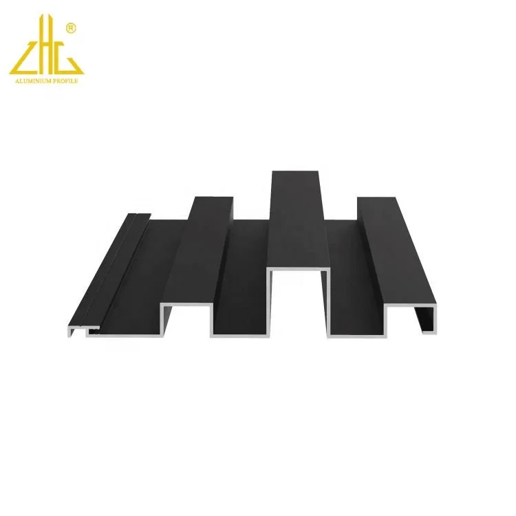 Aluminum Facade Profile Systems Exterior Aluminum Cladding Extrusion