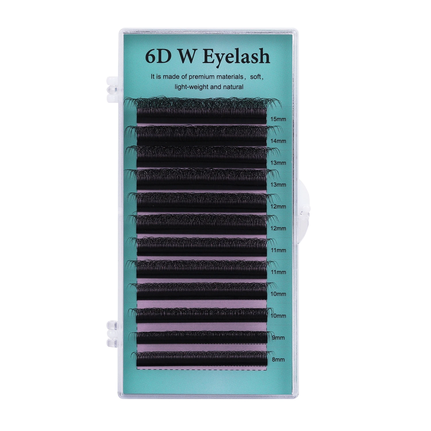 Wholesale 6D Natural Look Artificial Eyelashes Private Label DIY Custom Packaging Eyelash Extension Supplies