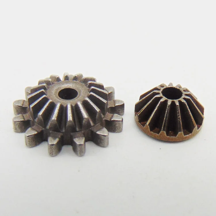 High rpm 90 degree angle crown wheel pinion metal straight bevel gear