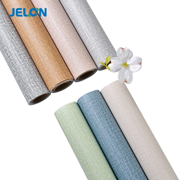 Metal flower design wallpaper luxury fabric Canvas 3d Mural Removable Sticker for home decor