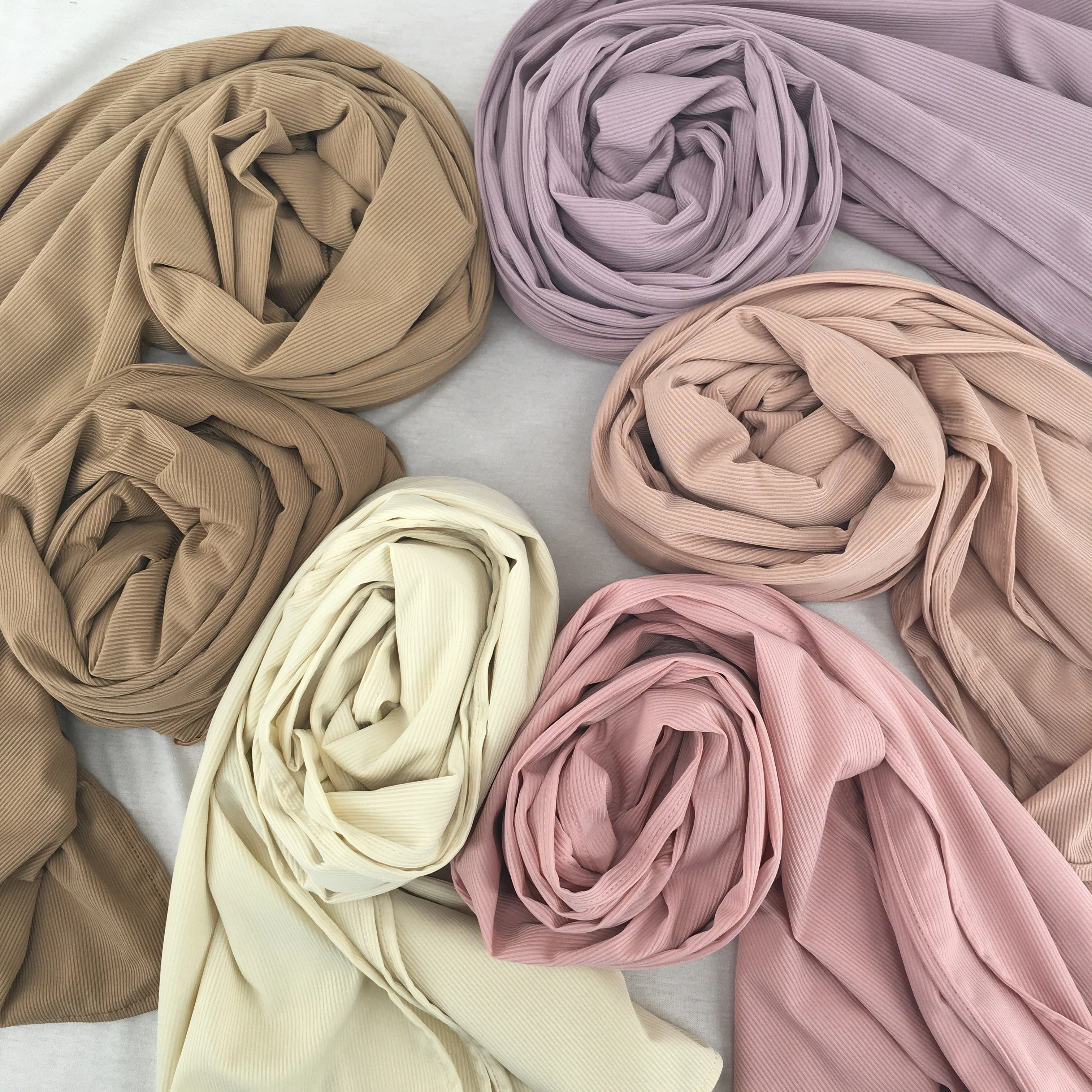 new design ribbed jersey Muslim scarf,Islam jersey women hijab scarf high quality long scarves QK240