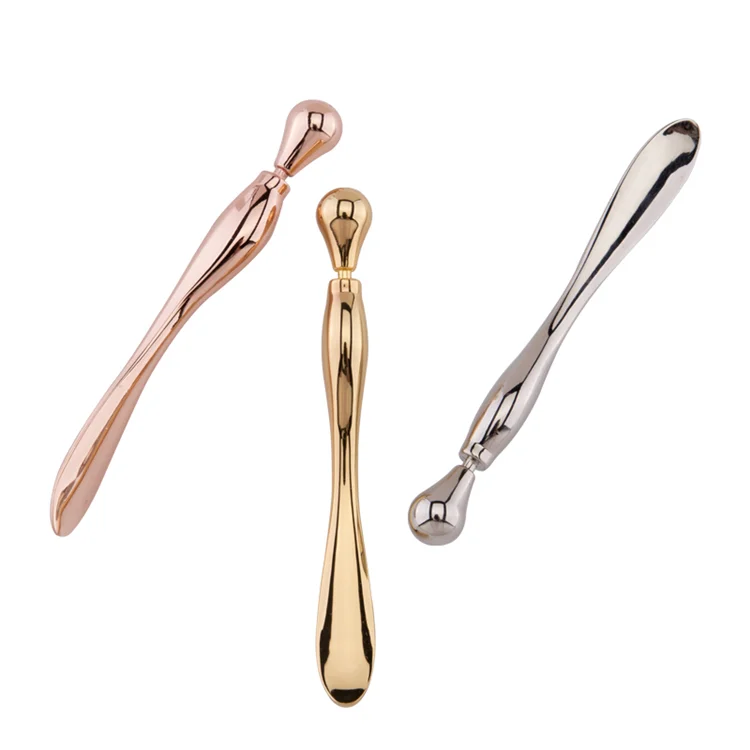 
Facial Spoon Skin Care Tool Zin Alloy Metal Eye Cream Applicator Eye Cream Anti Wrinkle Eye Massager Sticks 