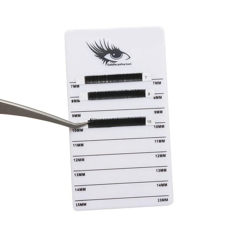 Spot acrylic grafted eyelashes display table double-layer beauty eyelashes board crystal scale take-off board