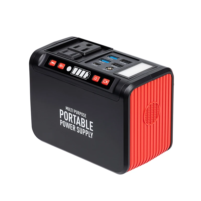 2021 Outdoor Camp Mobile Phone Charging 120W Solar Power Station Portable Solar Generator For Sale