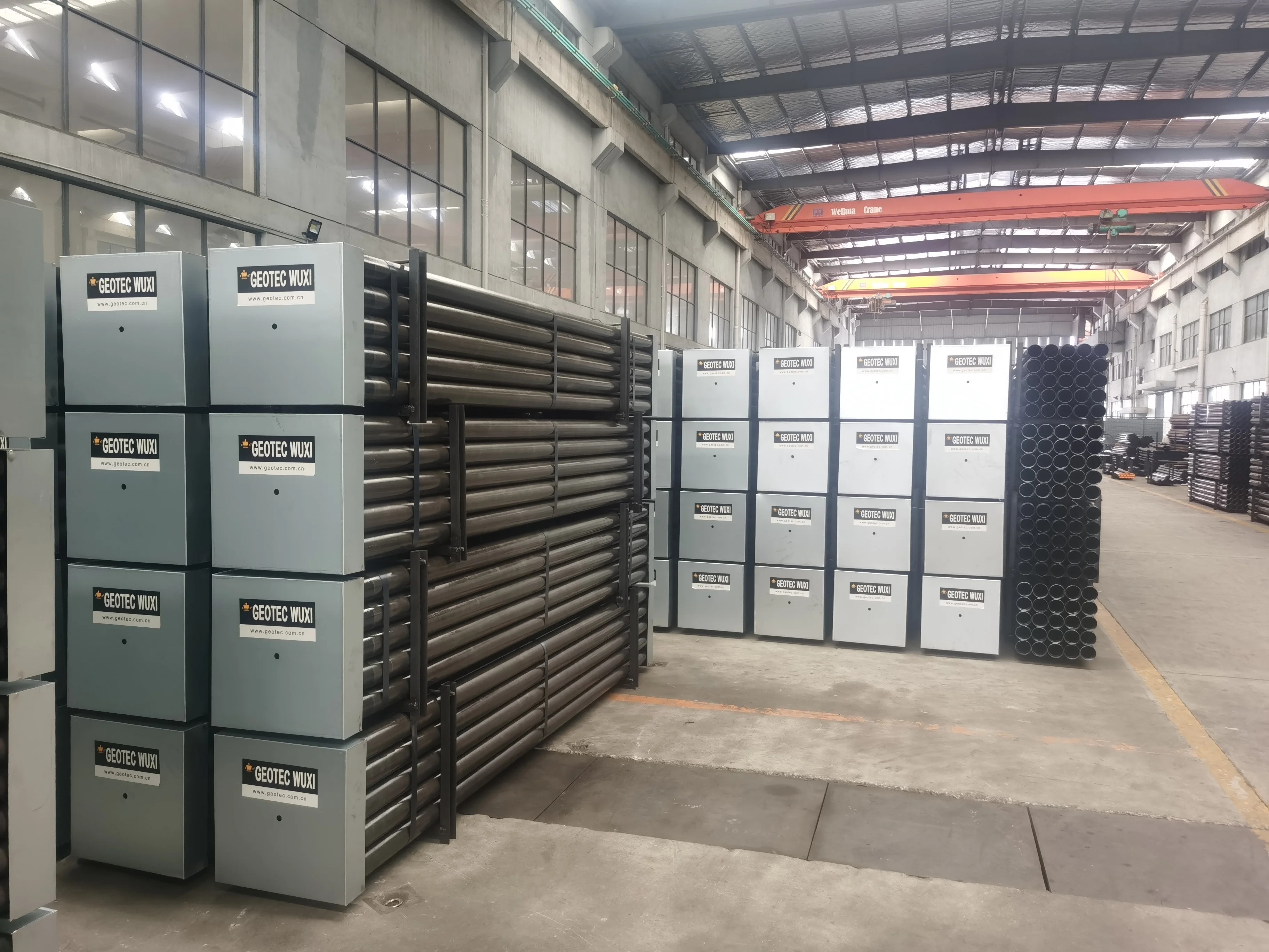 CROWN drill rod for granite NTW BTW HTW wireline 60mm drill rods drill pipes