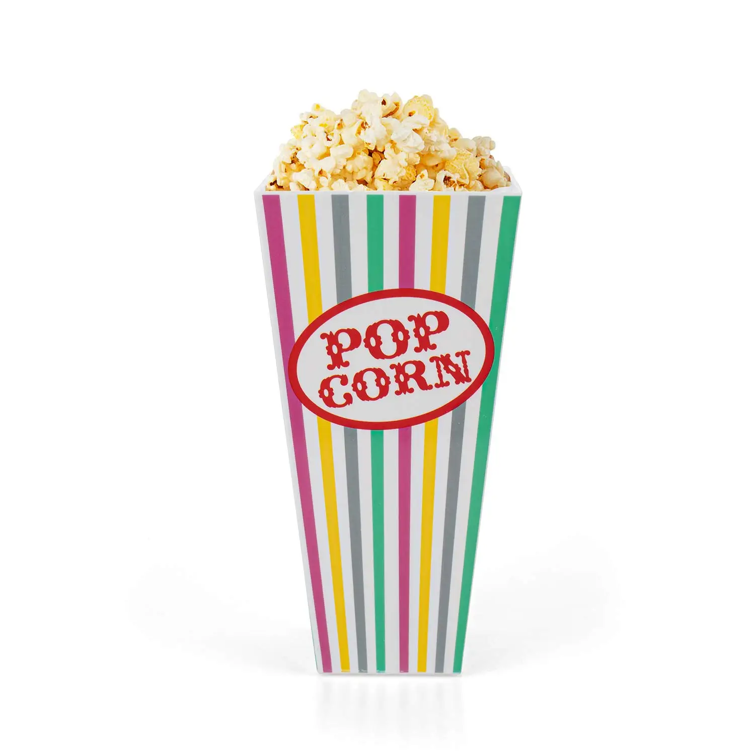 Popcorn Containers Reusable Cardboard Bucket Classic Popcorn Cups Cute Paper Popcorn Bags for Fried Food Bucket