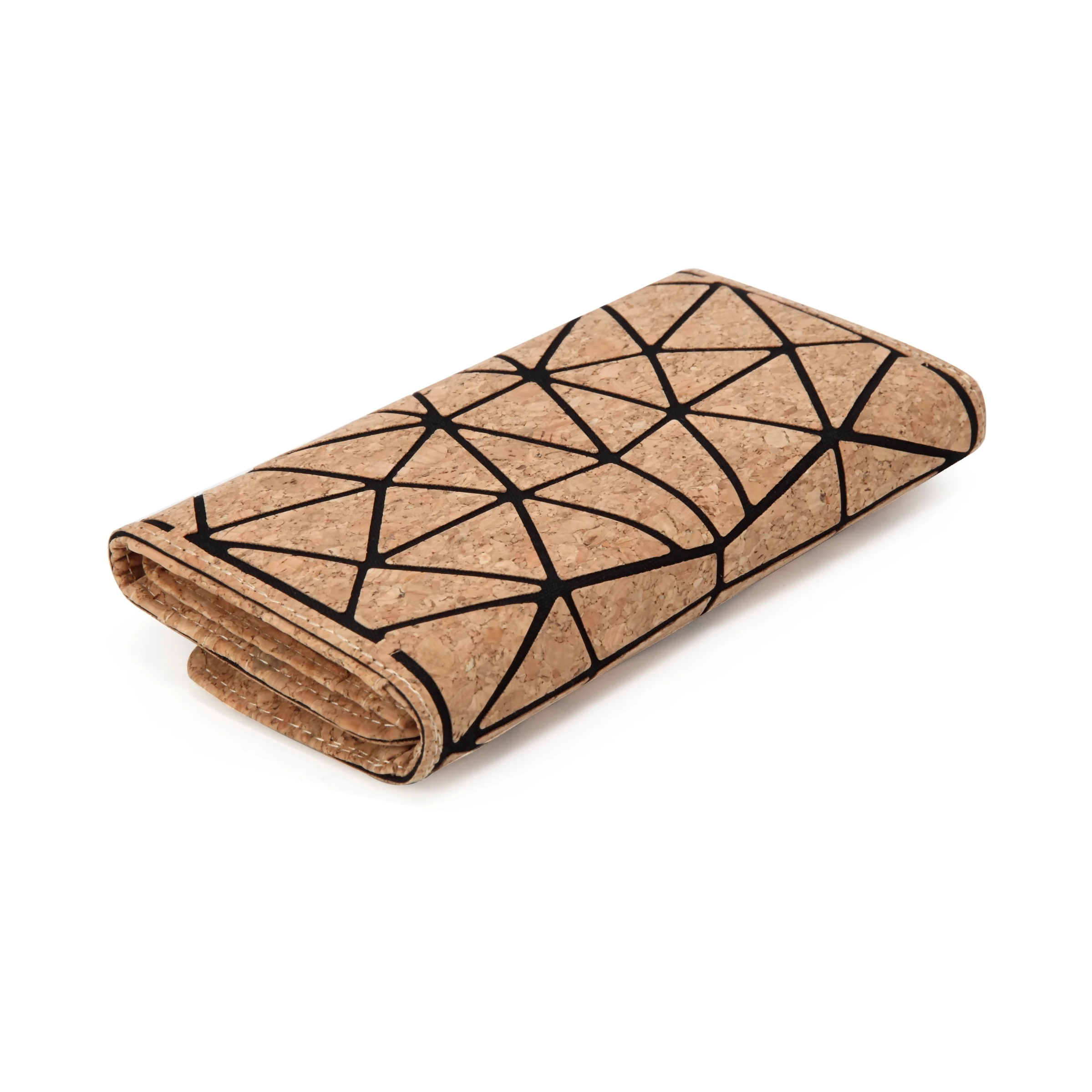 2024 New Wholesale Men and Women Cork Latest Fashion Vegetarian Postcard Unisex Purse  Teen wallets Minimalism PU Phone Bags