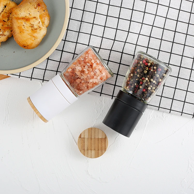Kitchen Gadgets Manual Commercial Salt and Pepper Grinder Ceramic Burr Spice Grinder