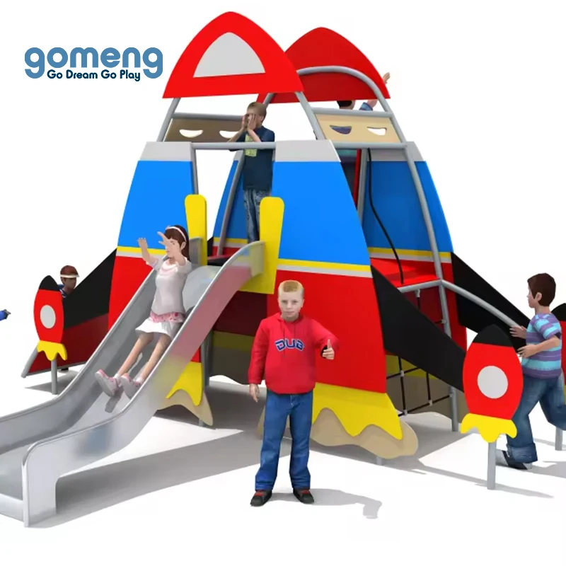 Hot Sale Outdoor Playsets Cheap Price Outdoor PE Board Kids Playground Equipment With Slide