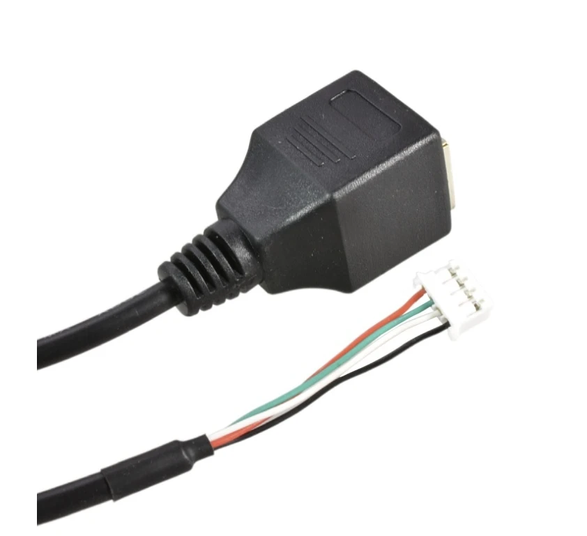 Industrial control motherboard pin wire PH2.0 1.25mm 1.5mm to RJ45 network bus adapter 4P terminal touch screen wire